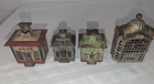 Antique Cast Iron Still Bank Lot   Buildings Banks Houses Lot Of 8 Original 1920