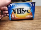 Tdk Vhs-c Tc-30hg Ultimate Camcorder Compact Video Cassette Tape   New Sealed