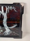 Vintage Mother Of Pearl Wall Panel Black Lacquer