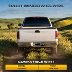 Rear Back Window Glass Tempered Replacement For 2004-2014 Ford F150 Nonheated