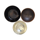 Lot Of 3 Antique Vintage Chinese Carved Brass Bronze Bowls