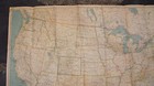 1933 North America Usa Canada Mexico National Geographic Map 26 3 4 X 40