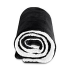 Large Sherpa Blanket Ultra Soft Reversible Bed Throw Blankets Twin Queen Size Us