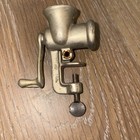 Vintage Mini Meat Grinder Sales Sample-made In The Usa