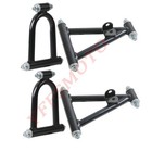 Go Kart Front Suspension Shock Swingarm Brake Caliper Spindle Tire Rod Ends Kit