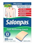 Salonpas Pain Relieving Patch  8-hour Pain Relief  40 Patches