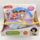Fisher Price Little People Disney Princess Aladdin s Magic Carpet Nib Toy Works