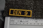 Cub Scout Bsa Den Number 9 Uniform Shirt Sleeve Patch Blue Gold Tiger Wolf Bear
