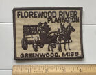 Florewood River Plantation State Park Greenwood Mississippi Souvenir Patch Badge