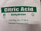 Citric Acid Anhydrous Food Grade 50 Lb Bag     100  Pure Bulk Powder