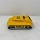 Dewalt 20v Max Xr 2 0ah Lithium-ion Battery Dcb203 Yellow black