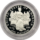 2006  50 Proof American Platinum Eagle 1 2oz  9995 Coin  In Capsule  no Box 