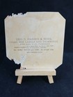 Home Run Cigar Label 1880 s Baseball Geo  Harris 4x4 - Original Item B4-lk
