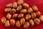 Full Set Red Jasper Runes 25 Pieces