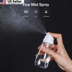 Yolaist Small Spray Bottle With Fine Mist  2 Pack 100ml  Transparent