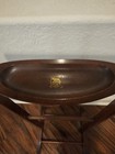 Vintage 1950 s Walnut Italian Men s Valet butler  Spqr-excellent