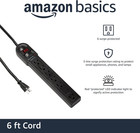 Surge Protector Power Strip  6-outlet  790 Joules  Circuit Breaker  Led Indicato