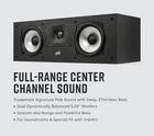Polk Audio Monitor Xt30 Center Channel Speaker Midnight Black Home Theater