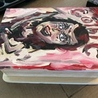 Gothic Stash Box 8x5x3 By Artist Rac Celebrity Abstract Art