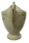 Homer Laughlin Georgian Eggshell Sugar Bowl   Lid Pink   Yellow Roses