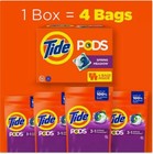New Tide1 Pods Laundry Detergent Pacs - Spring Meadow  156 Ct Pods  Stain Free