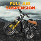Megawheels Electric Bike 48v 15 6ah 20 33mph  Ebike 20  Tire Motobike For Adult