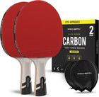 Ping Pong Paddles     Ittf Approved Professional Table Tennis Rackets With Carb   