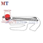 1 Ton 2200lbs 10ft Lift Alloy Steel Manual Chain Hoist With 360   Swivel Hooks