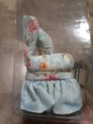 Dritz Prym Pin Cushion Novelty 1998 Nip  Roses Pastel Country Blue Chair 