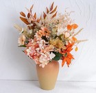  Artificial Fall Flowers Bouquets With Vase  Fall Flowers Artificial For Beige