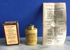 Vintage Wilson s Corega Tin Denture Powder Dentist Sample Size W  Box   Guide