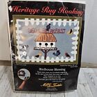 Vintage Heritage Rug Hooking  20 X 27 Birdhouse 2001 Blessings Bed   Breakfast