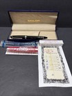 Sailor 1911 Standard Black Gold Fountain Pen W Box Converter Cartridges  G2u