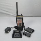 Uniden Vhf Marine Handheld Radio Black Noaa Weather Alert Dual Watch Mhs125