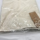 Organic Turkish Cotton Newborn Baby Hooded Bath Towel 32x32 Natural Undyed