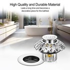 Tub Stopper   Shower Drain Hair Catcher   Bathroom Bathtub Plug   Pop Up Bath   