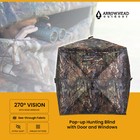 Arrowhead Outdoor 270   Vision Camouflage Hunting Stealth Deer Blind 2-3 Person