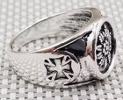 German  Ww2  Iron Cross    Ring  Size  9 Diameter 0 8 Inches  5s