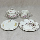 Antique German Mixed Lot Rosenthal Carmen Plate Z s    Co Bavaria Carl Tielsch