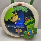 Vtg Fisher Price Rainforest Waterfall Peek-a-boo Crib Soother Motion Music Light
