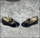 Fabulous Antique Made In Germany Doll Shoes 