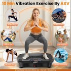 Axv Vibration Plate Fitness Platform Exercise Machine Vibrating Shaking Full Bod