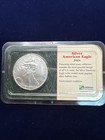 2004 Ase 1oz American Silver Eagle  1 Dollar Us Mint Coin Sealed Littleton Case