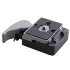 2x Quick Release Clamp Adapter plate For Manfrotto 200pl-14 323 Rc2 Tripod Z8b8