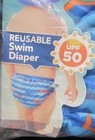 Blue Swim School Reusable Swim Diaper Level 1   6 Months 10-18 Lbs