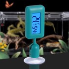 Suction Cup Reptile Digital Aquarium Thermometer Lcd Fish Tank Terrarium Gauge
