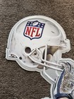 Coors Light Beer Nfl Football Helmet Tin Sign Game Room Man Cave Bar Pub