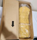 Vintage Blank Hat Cap Toppers Brand 90s Mustard Yellow New 24 box