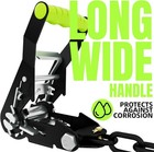 Umiro 8 Point Vehicle Tie Down Straps 2x16 4pk 4000lb Wll Green - Nib