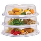 Winco Ppcr- Clear Polycarbonate Plate Cover 2-1 2 Inch High - Inch Diameter